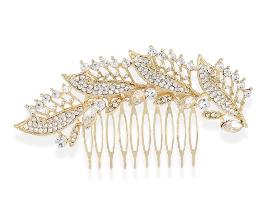 Grzebień z cyrkoniami 2