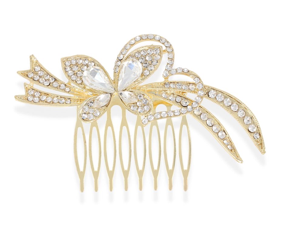 Grzebień z cyrkoniami