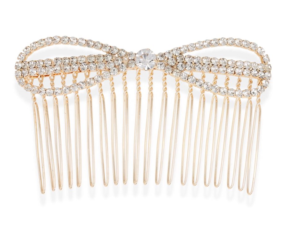 Grzebień z cyrkoniami