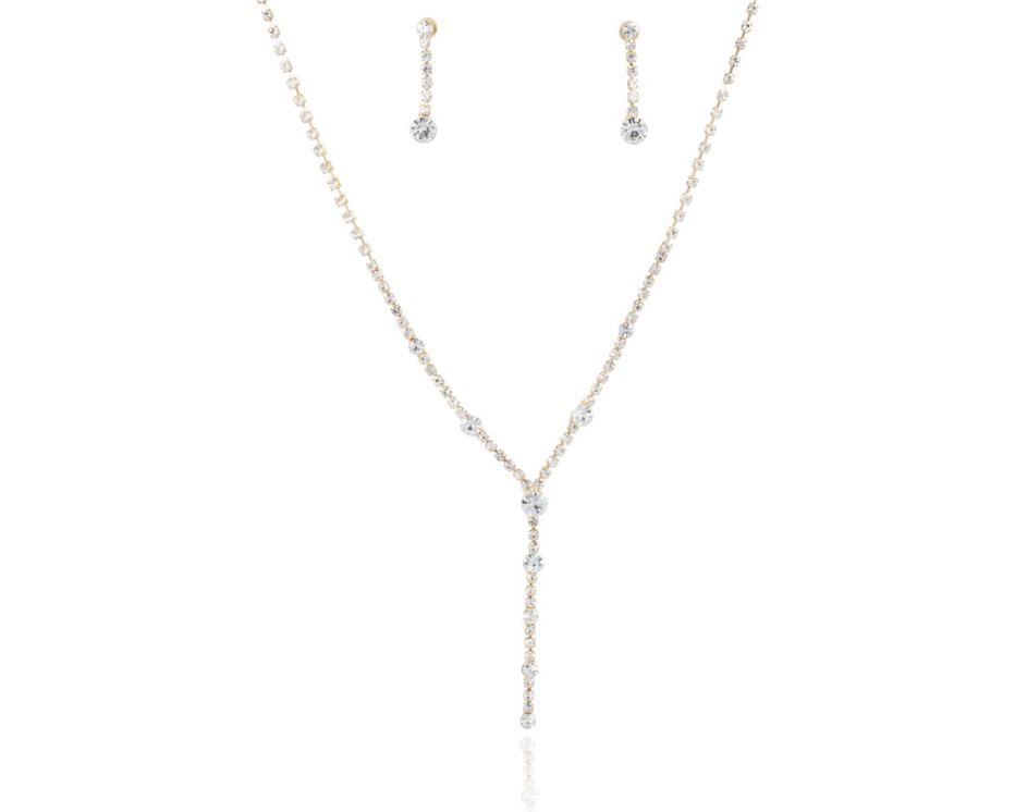 Komplet większe cyrkonie