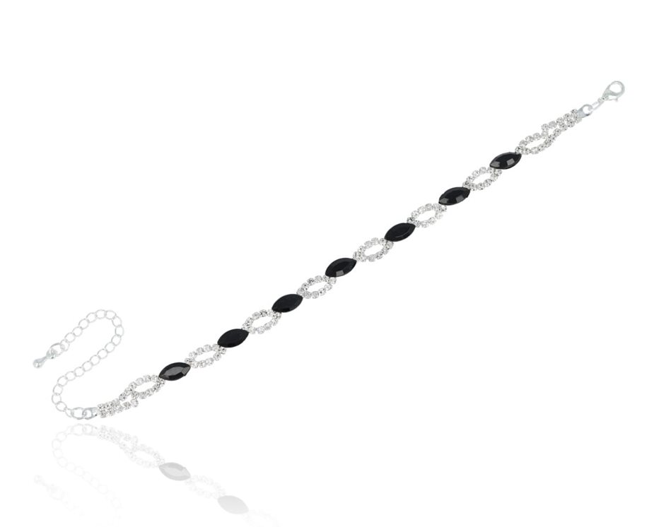 Bransoleta cyrkoniowe łezki