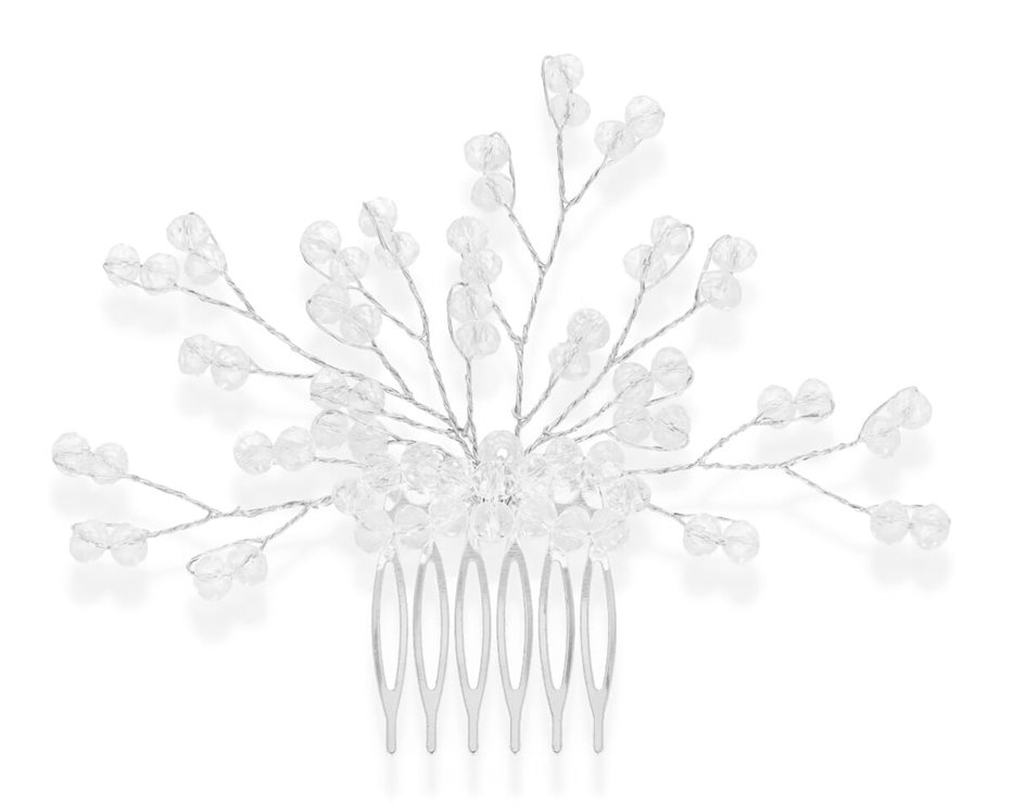 Grzebień z kryształkami