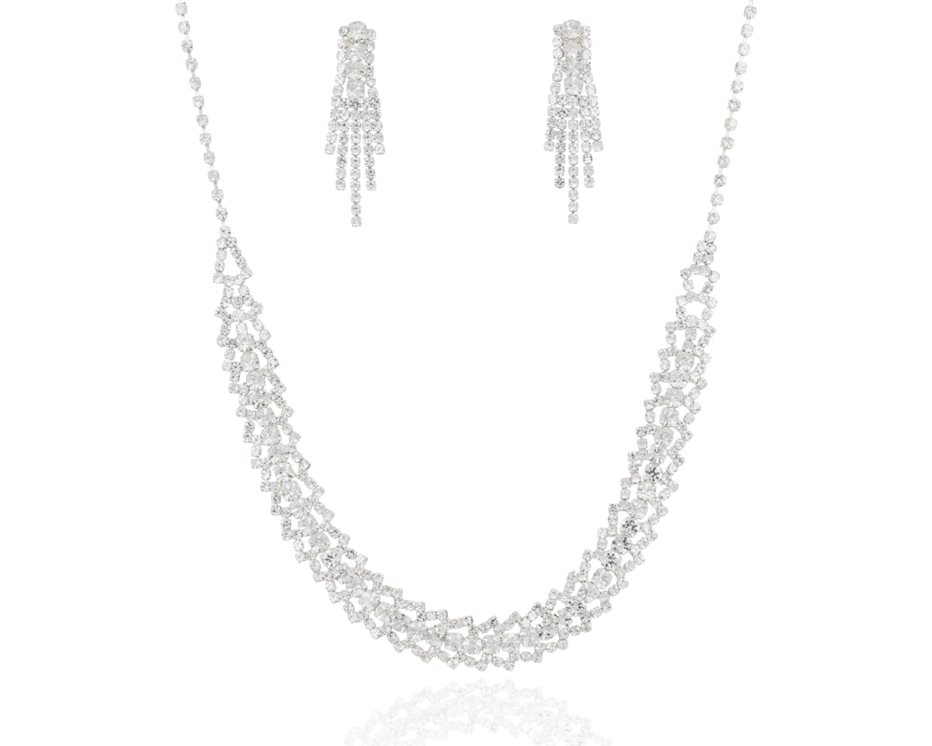 Komplet cyrkonie stopnie