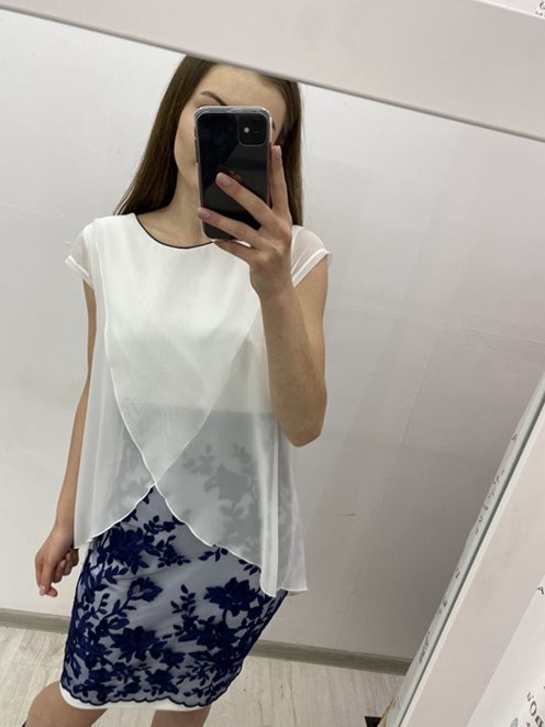 Sukienka biedronka granat