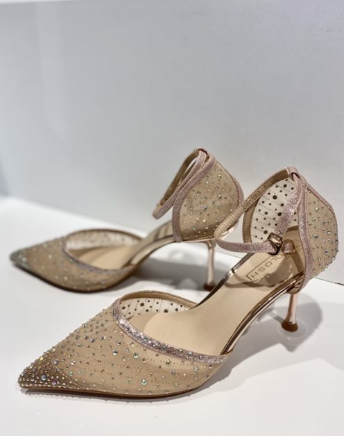 Szpilki cyrkonie wiązanie róż