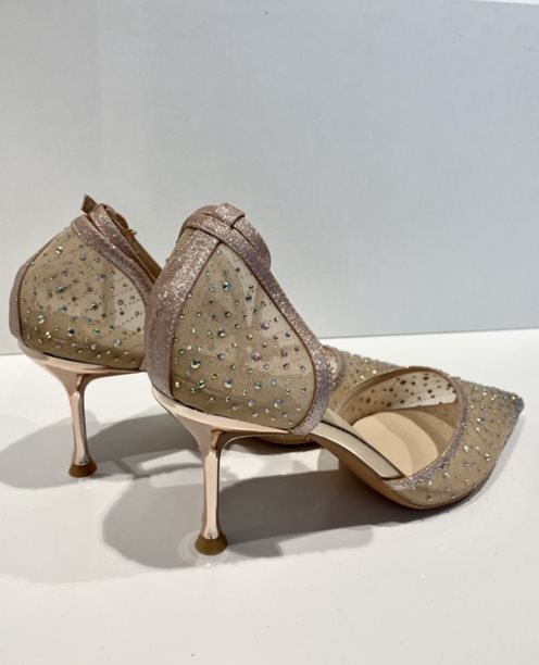 Szpilki cyrkonie wiązanie róż