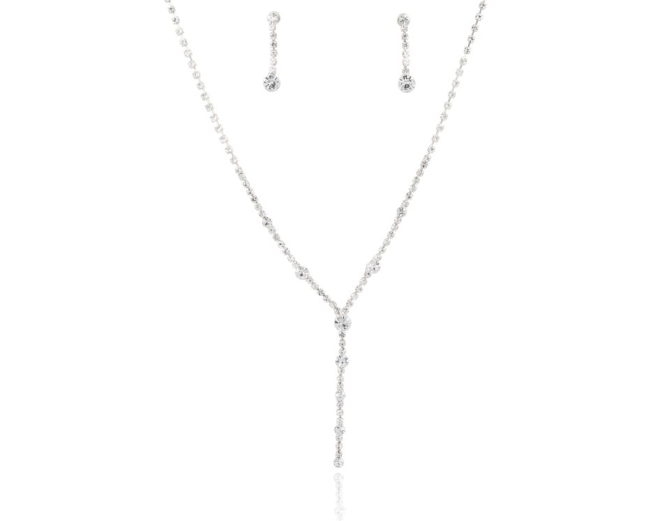 Komplet większe cyrkonie