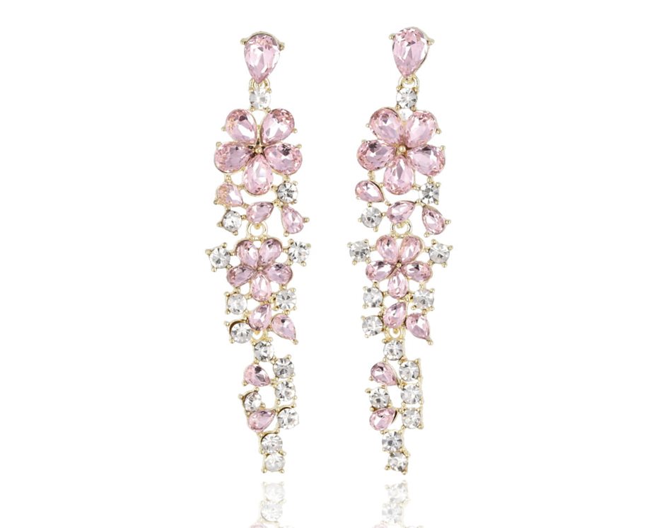 Kolczyki kryształowe