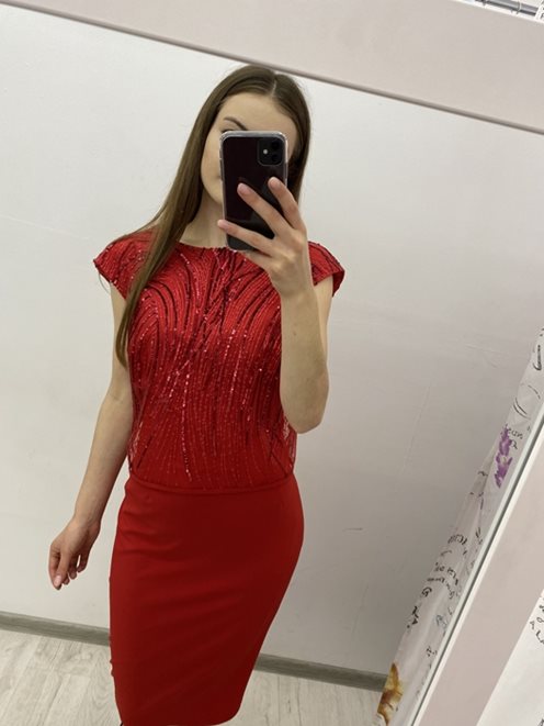 Sukienka cekiny duże rozmiary