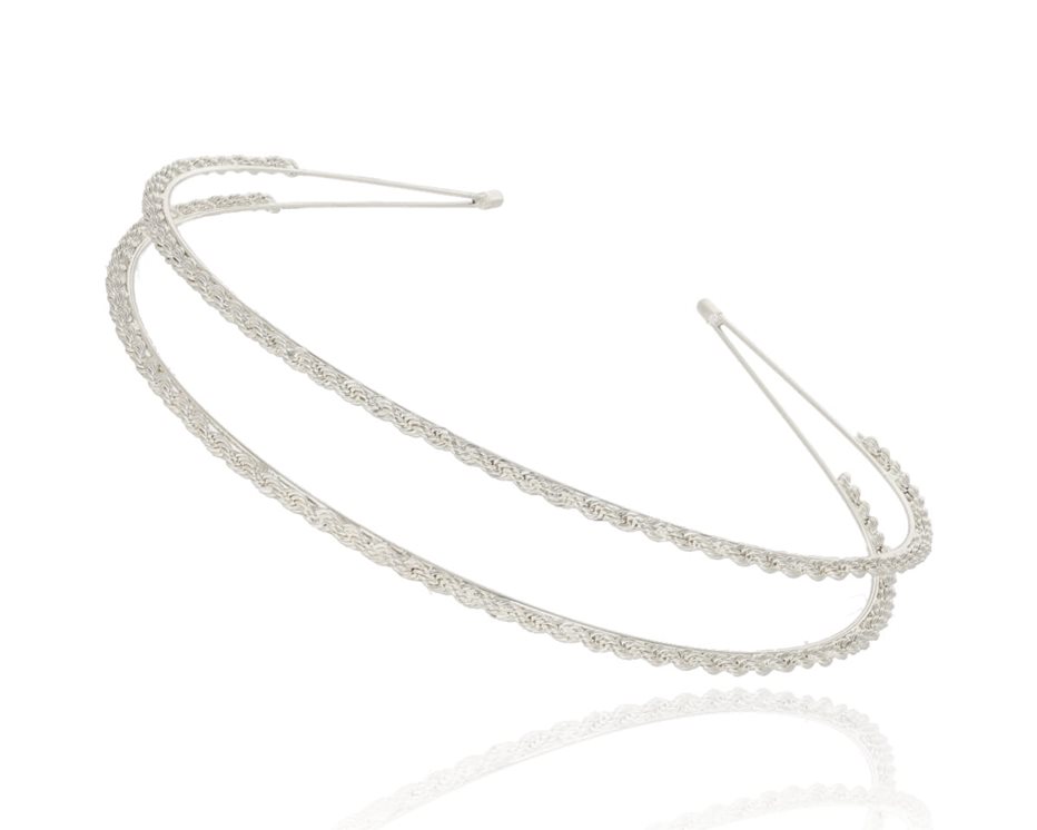 Opaska warkocz skręcany