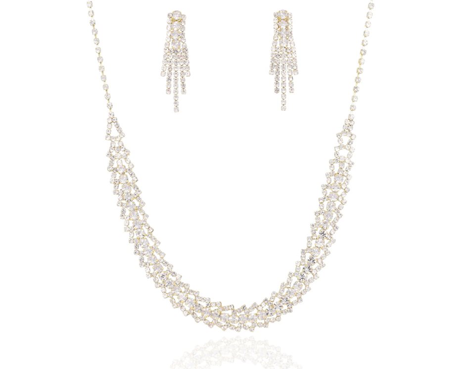 Komplet cyrkonie stopnie