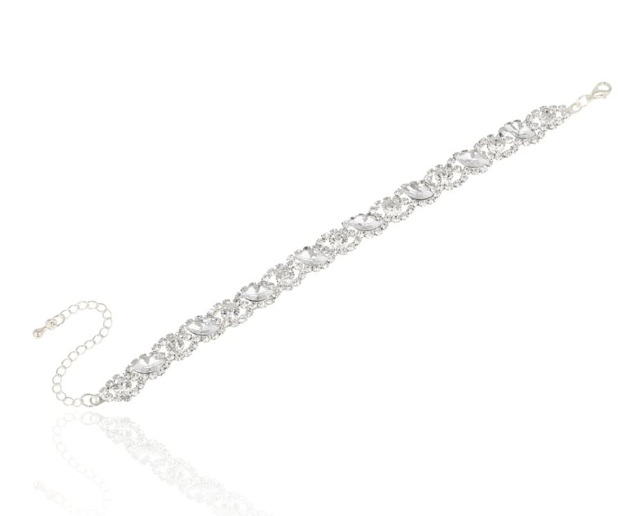 Bransoleta cyrkoniowa poprzeczna