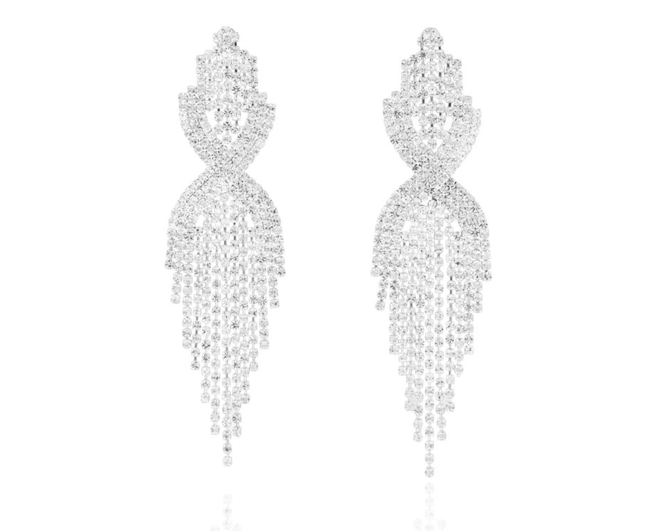 Kolczyki cyrkoniowe bogate