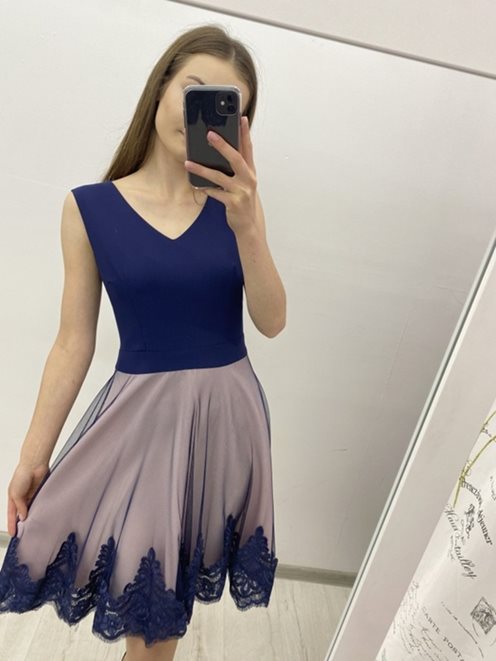 Sukienka spód różowy