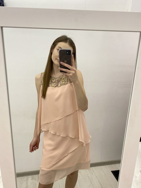 Sukienka warstwy róż