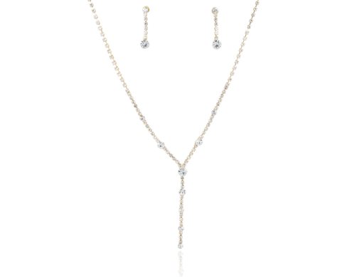 Komplet większe cyrkonie