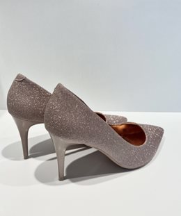 Szpilki brokatowe róż