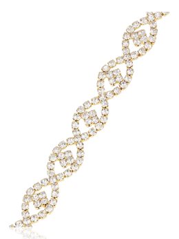 Bransoleta cyrkoniowa w łezki